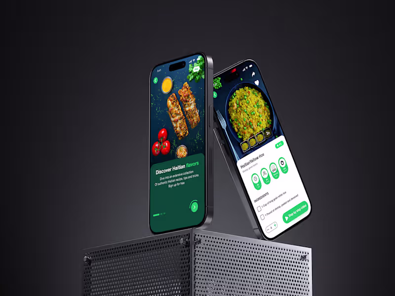 Cover image for Goute Recipe App :: Behance