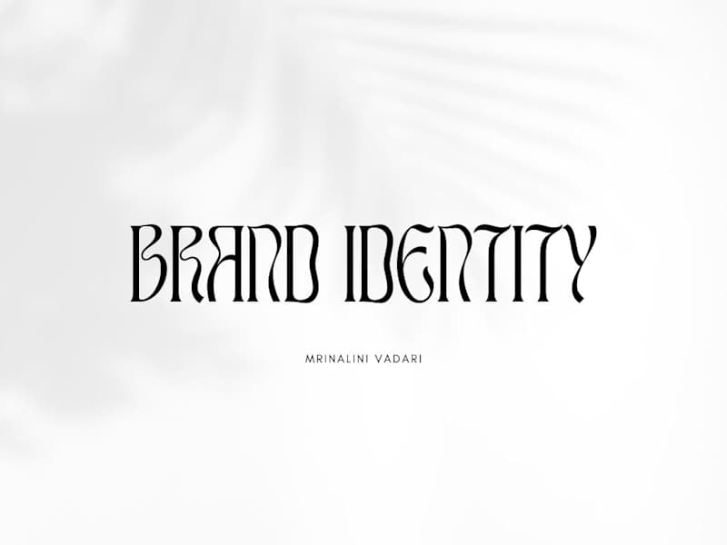 Cover image for Brand Identity in a week!