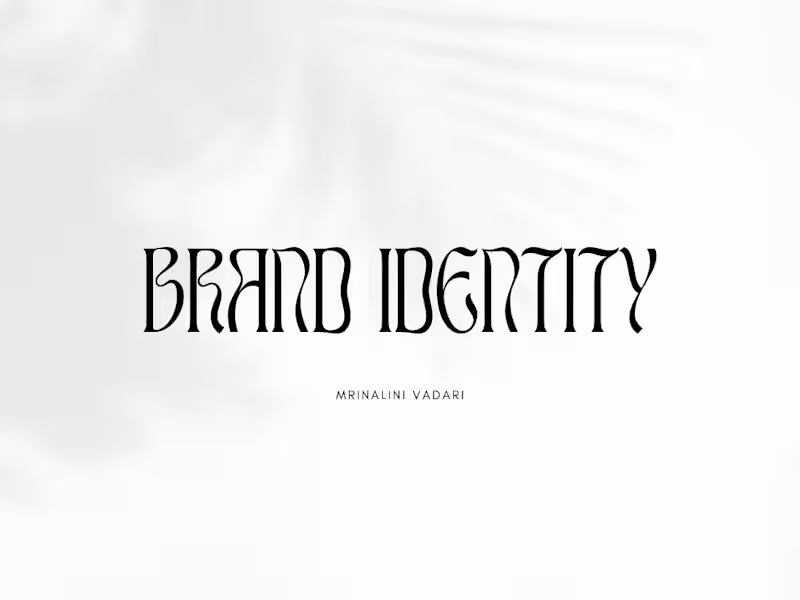Cover image for Brand Identity in a week!