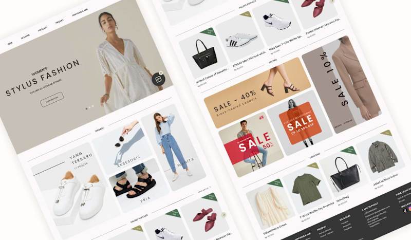Cover image for Fashion Campus - Online Thrift Store