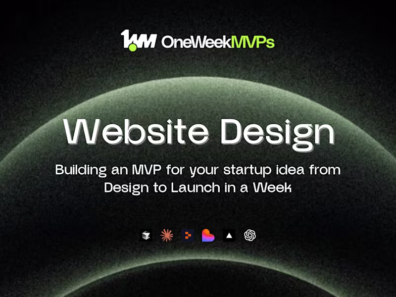 Cover image for Website Design • Modern, Clean & Conversion-Focused