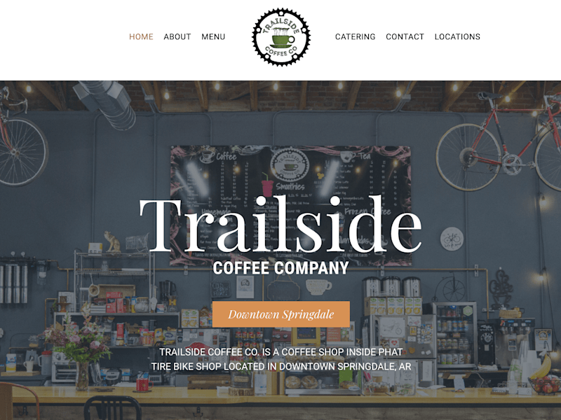 Cover image for Trailside Coffee Company | Web Design