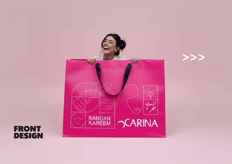 Cover image for CARINA shopping bag design for