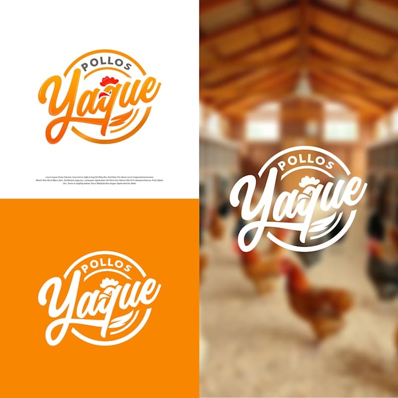 Cover image for Pollos Yaque - Logo Design