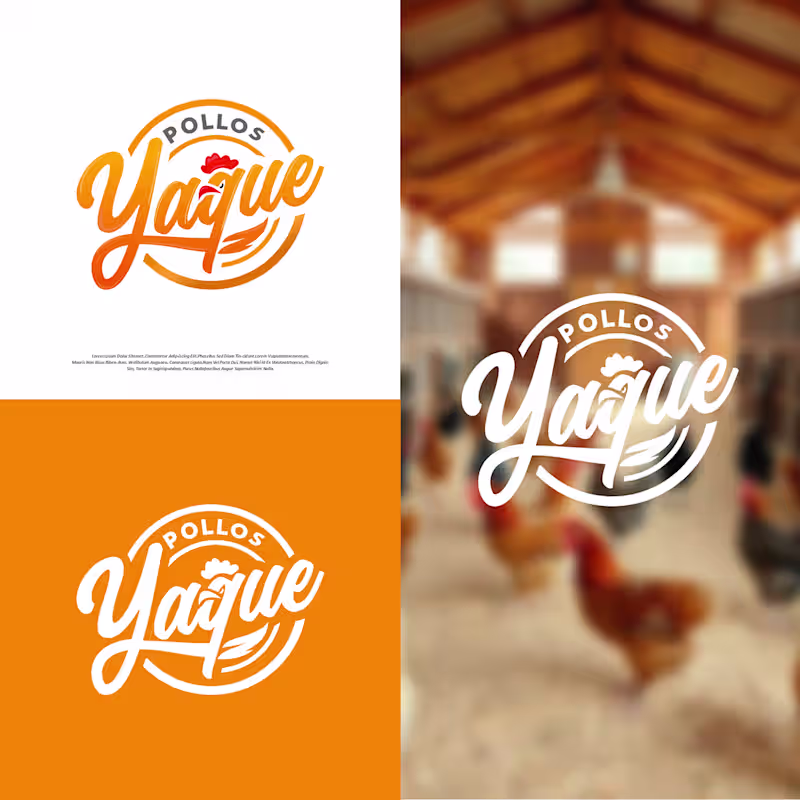 Cover image for Pollos Yaque - Logo Design