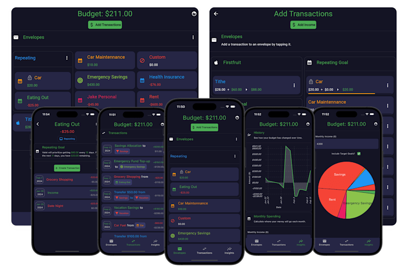 Cover image for Valet - Automated Budgeting App