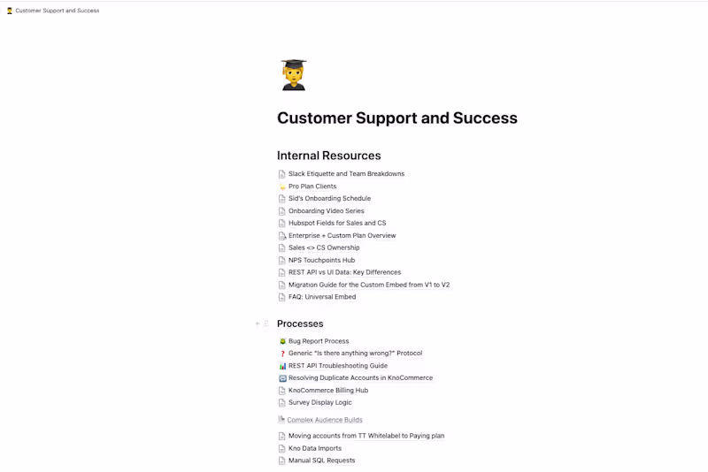 Cover image for Built a CS onboarding playbook