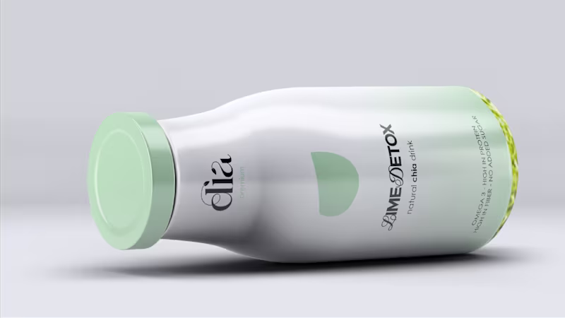 Cover image for Packaging Design | Chia Drinks