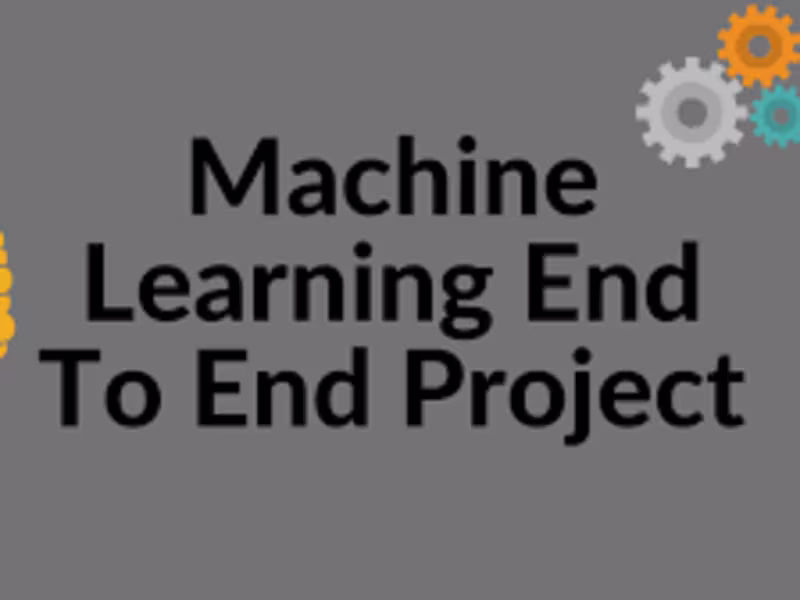 Cover image for ML Web App Development