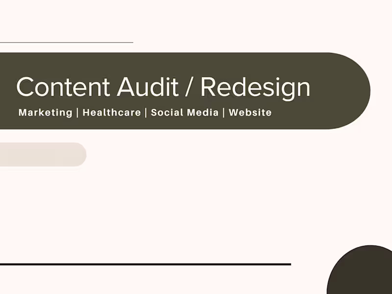 Cover image for Throwback to this recent project developing content for a br...