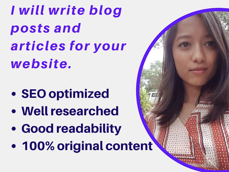 Cover image for Freelance writer at Fiverr.com