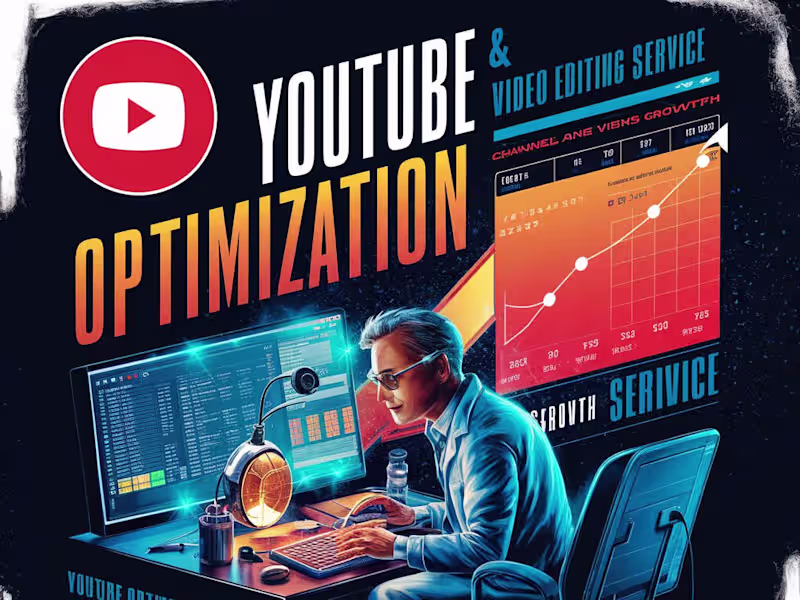 Cover image for YouTube Optimization and Video Editing for Channel