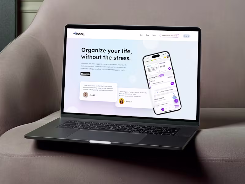 Cover image for A clean, modern website for