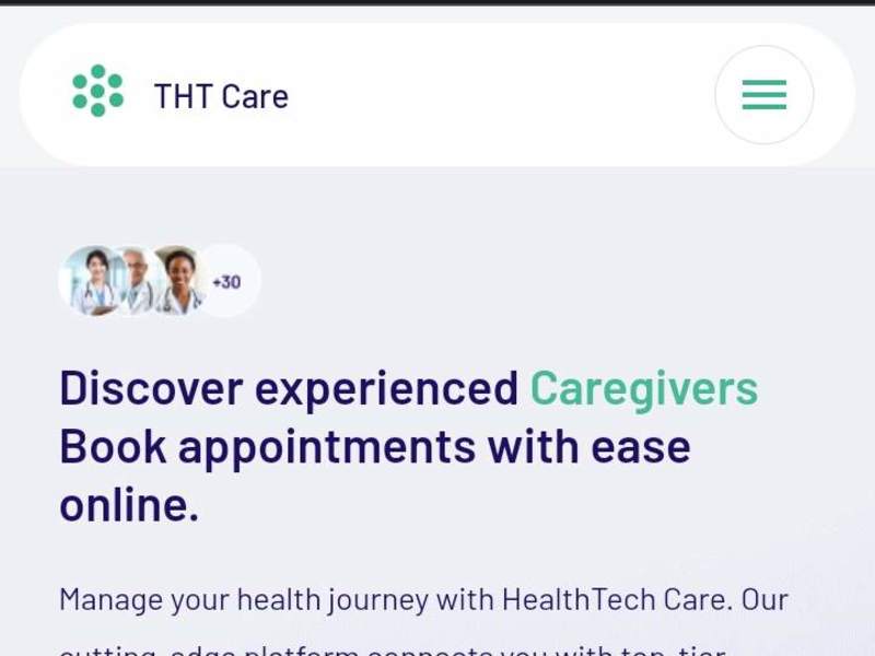 Cover image for Healthcare web application 