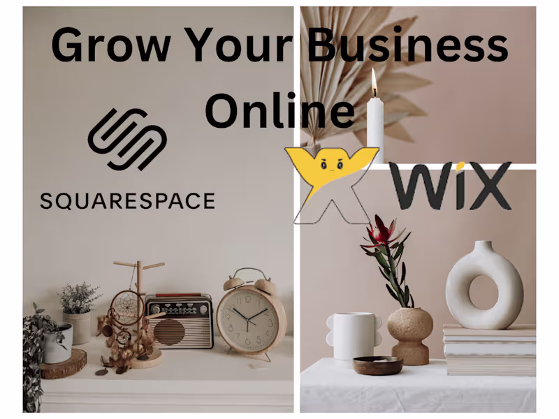 Cover image for Wix website design and redesign 