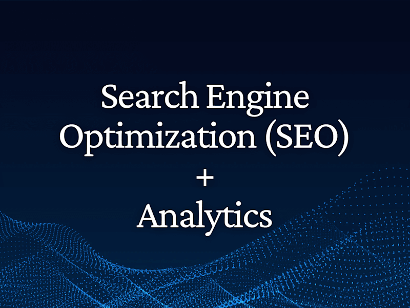 Cover image for SEO & Analytics