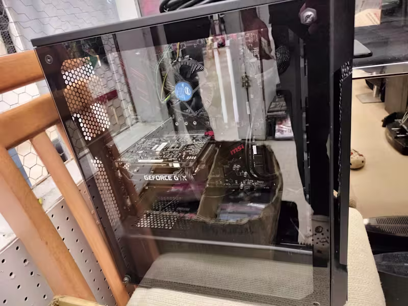 Cover image for One of many custom gaming PC builds I have done, this one be...