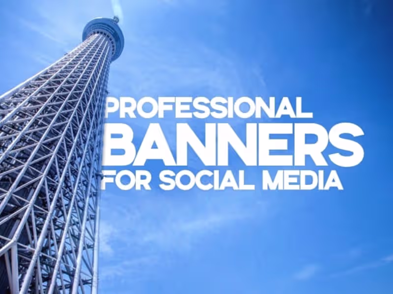 Cover image for I will design professional social media banner, post