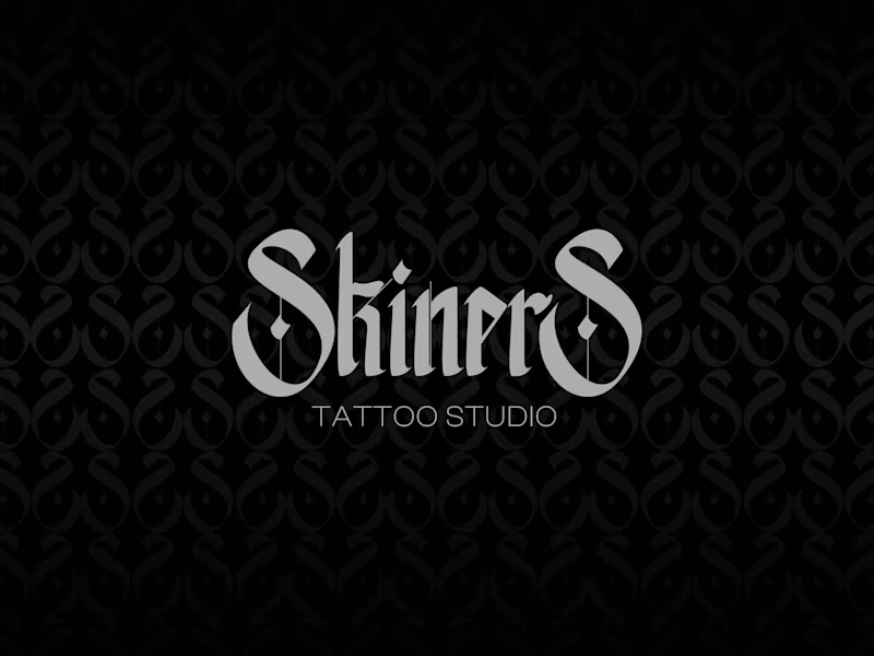 Cover image for Brand Identity for Skiners Tattoo Studio