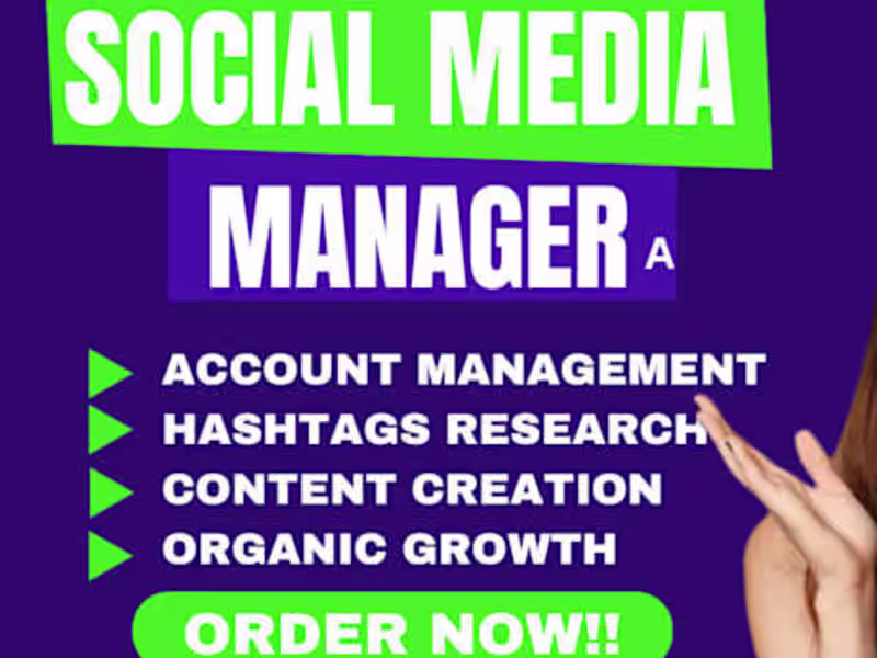 Cover image for I will be your linkedin social media marketing manager