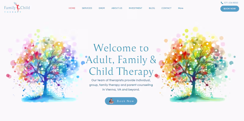Cover image for Family & Child Therapy Vienna VA | Mental Healthcare Services, …