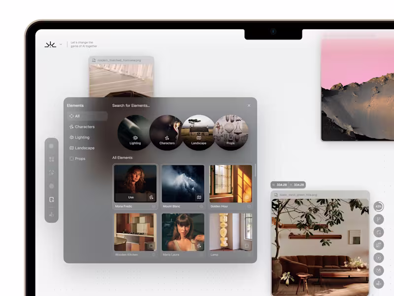 Cover image for Reference characters, lighting, landscapes, or