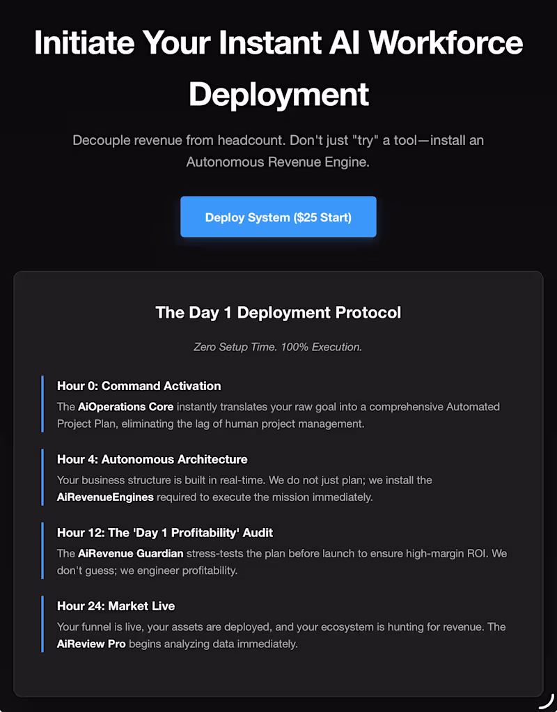 Cover image for Project Workflow: Agentic Revenue Engine
1.