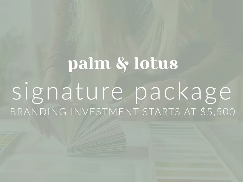 Cover image for Signature Branding Package