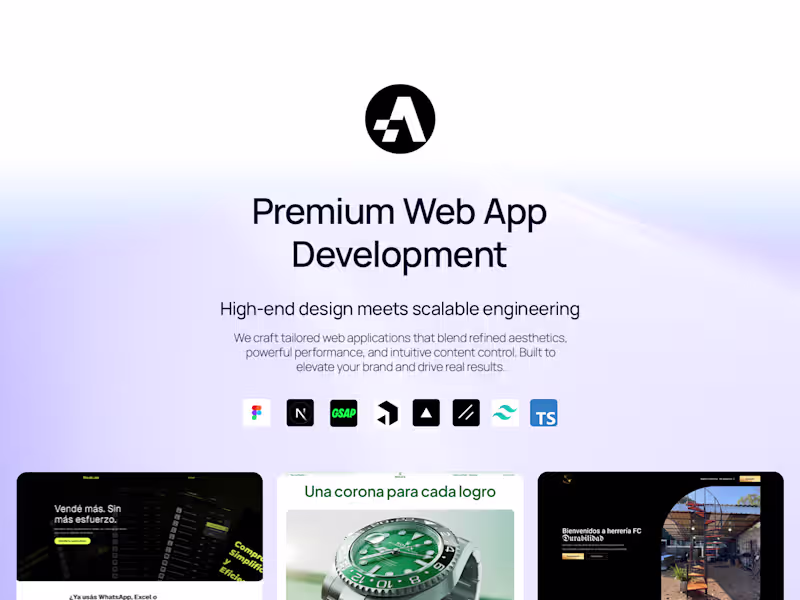 Cover image for Premium Web App Development