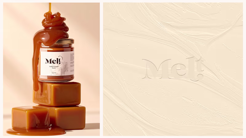 Cover image for MELT Caramel Sauces | Branding