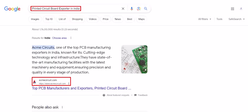 Cover image for SEO for Circuit Company