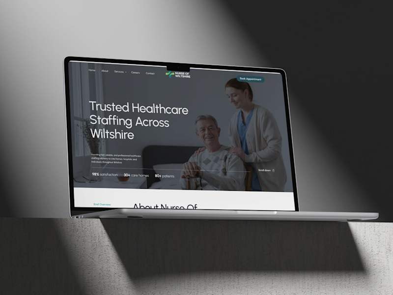 Cover image for Responsive Healthcare Website Design with WordPress & Elementor