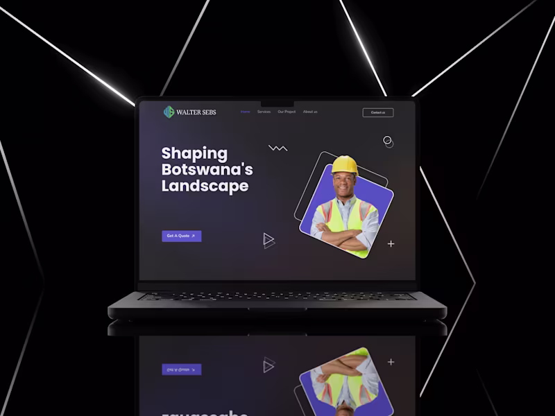 Cover image for Walter Sebs Construction Website