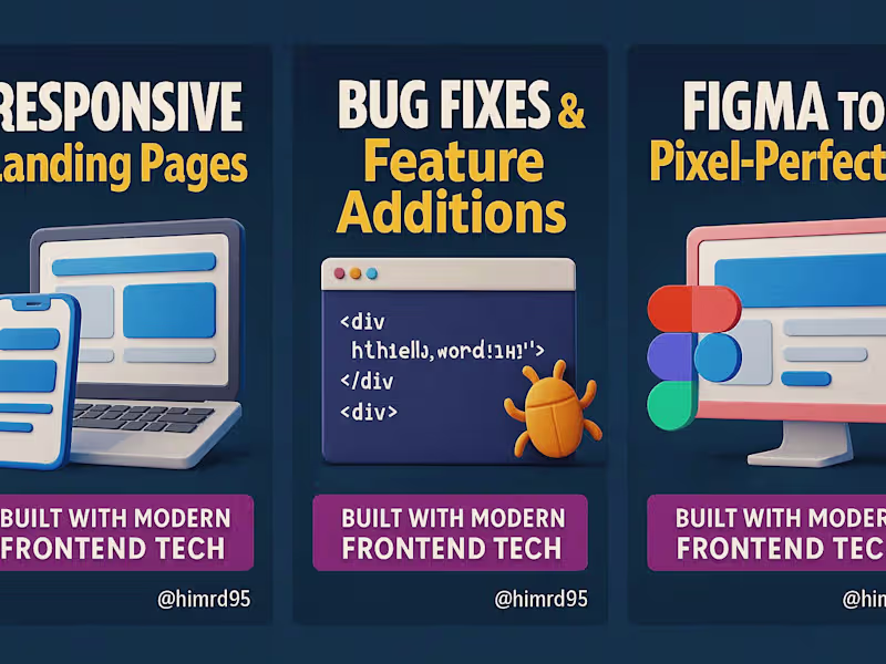 Cover image for Build a fast, responsive landing page with Next.js