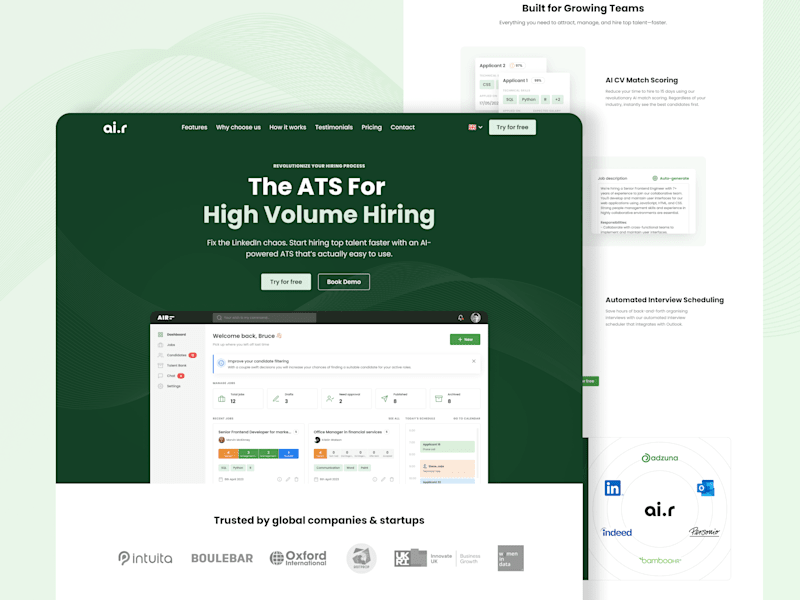 Cover image for ai.r - Product Promo Website