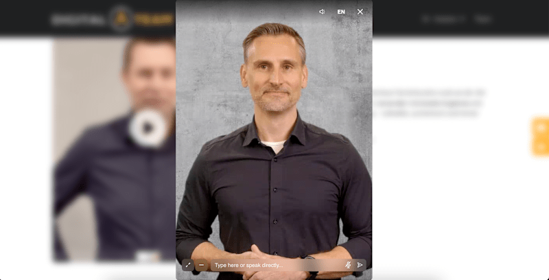 Cover image for Real Time AI Video Avatar Chat Widget