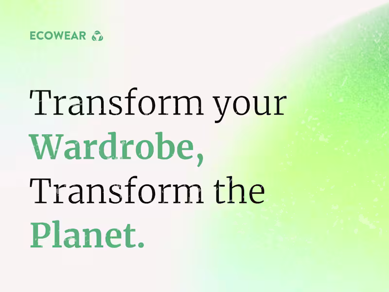 Cover image for Ecowear Social Media and AR/VR Campaign