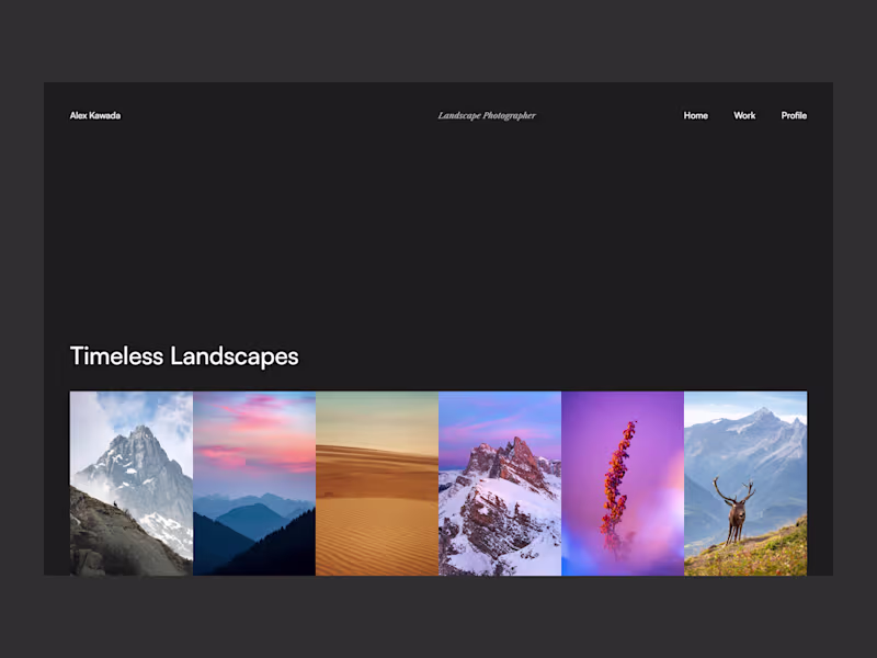 Cover image for Kawada - Portfolio Framer Template