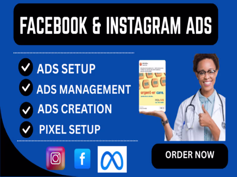 Cover image for I will set up facebook ads campaign instagram advertising