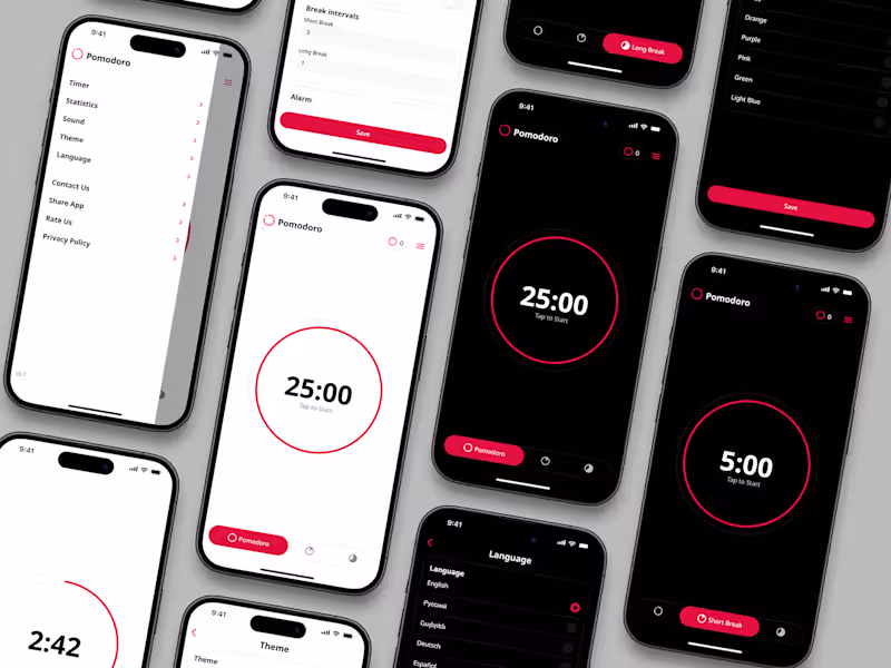 Cover image for Focus Timer App Development