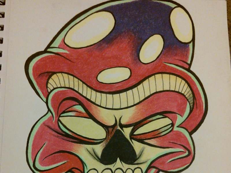 Cover image for Mushroom Skull