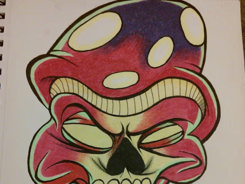 Cover image for Mushroom Skull