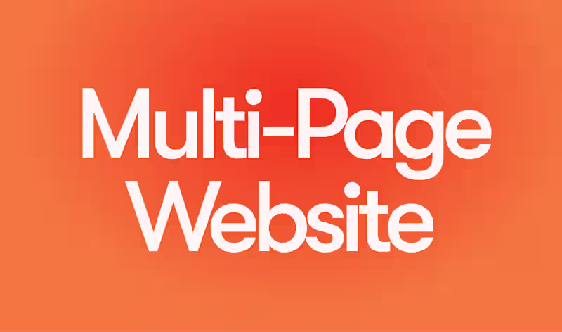 Cover image for Multi-Page Website in Framer
