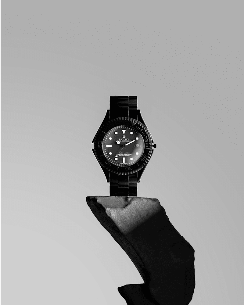 Cover image for ROLEX Yatch-Master. visualization for a rolex watch. :: Behance
