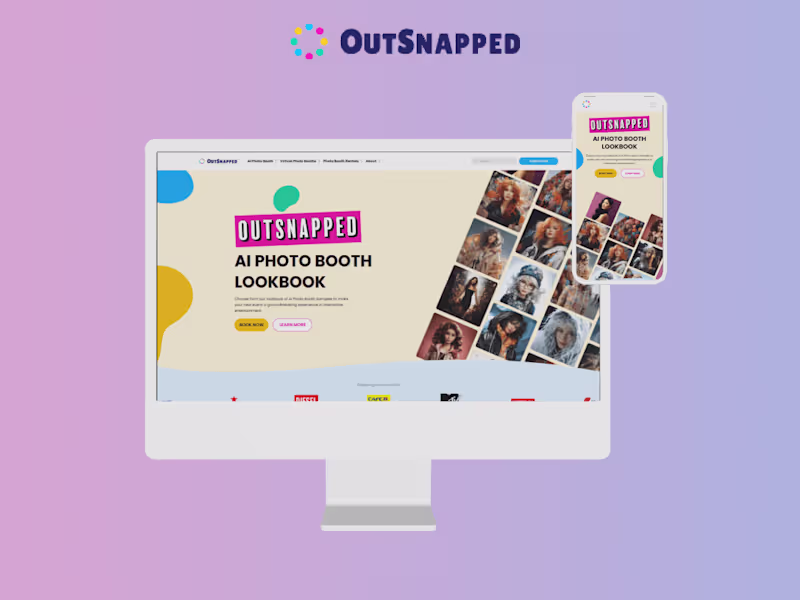 Cover image for Photo Booths For In-Person And Virtual Events | OutSnapped