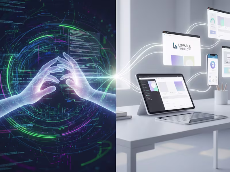 Cover image for Production-Ready Lovable & Webflow Websites That Scale