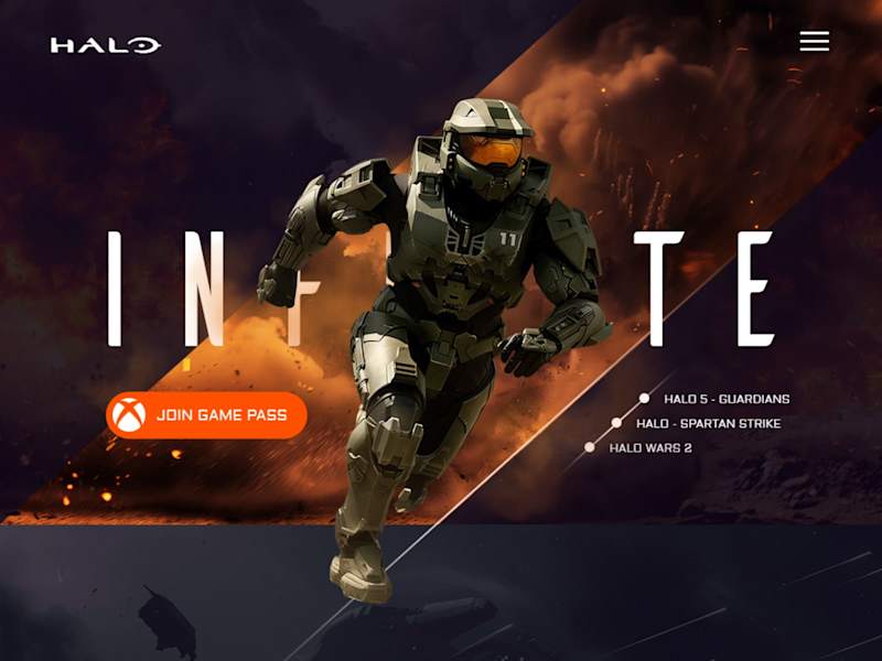 Cover image for Halo Gaming Website & Banners