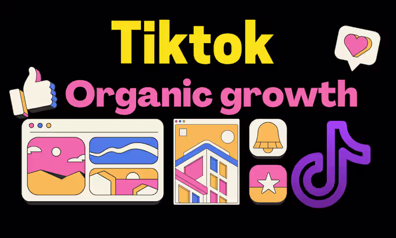 Cover image for Do TikTok promotion with organic audience to increase followers 