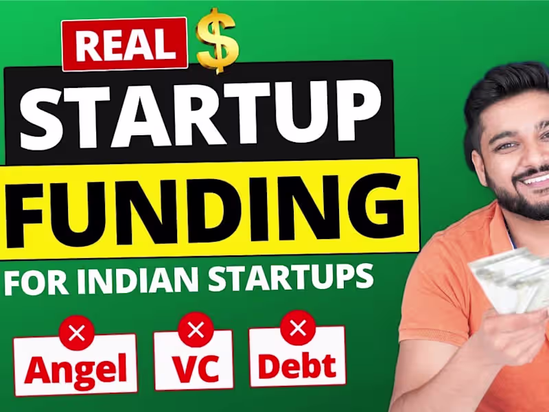 Cover image for Startup Funding for Indian Startups 