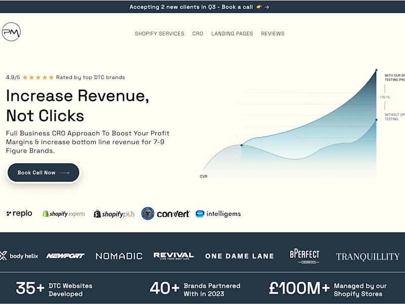 Cover image for Revenue and Scale - CRO & Development Package